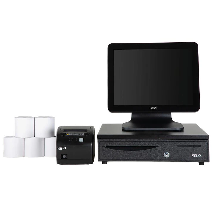 iggual Pack completo TPV 15 N100 EASY 80 IRON-50 2