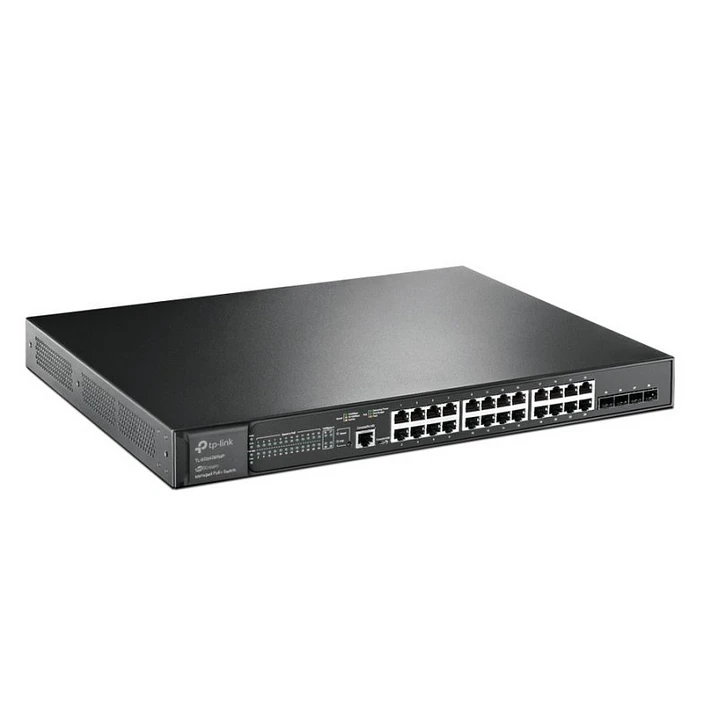 TP-Link SG3428XMP Switch L2 24xGb PoE+ 4Slots 1