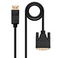 Nanocable Cable Conversor DP a DVI 1 M Negro - Miniatura 1