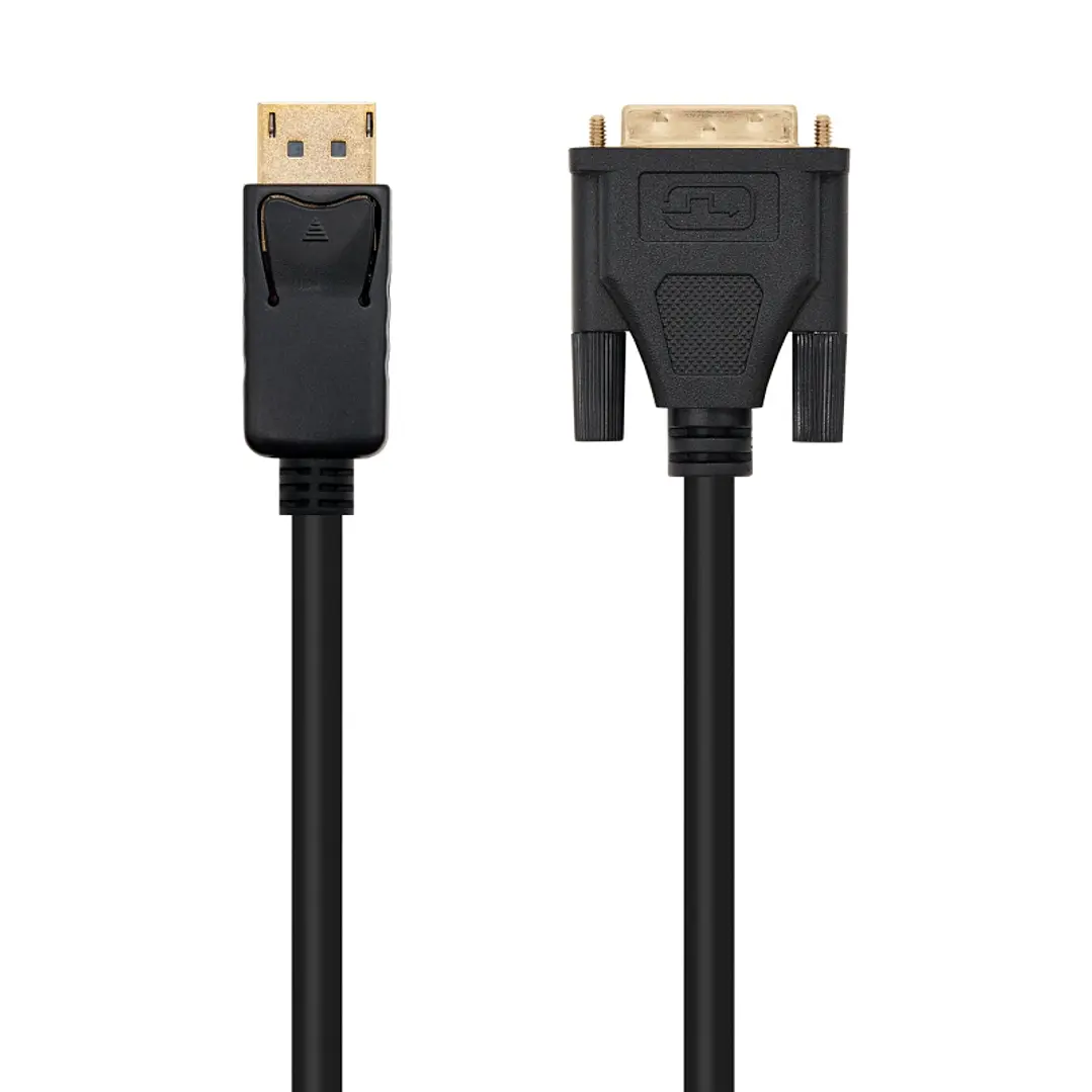 Nanocable Cable Conversor DP a DVI 1 M Negro 2