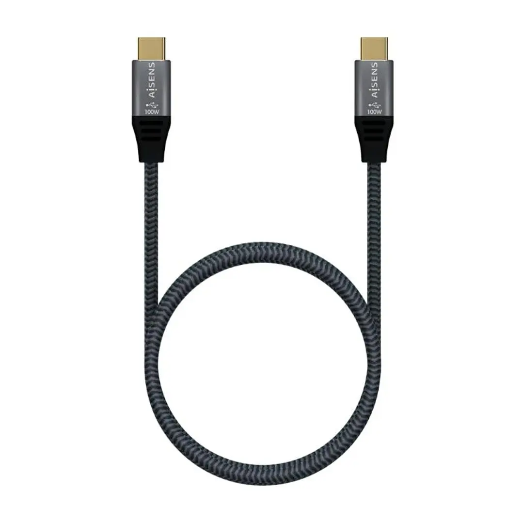 Aisens Cable USB3.2 Gen2X2 5A E-Mark CM-CM Gris 2M 3