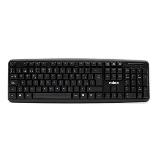 Nilox Teclado Compacto NXKBE000002 Usb Negro