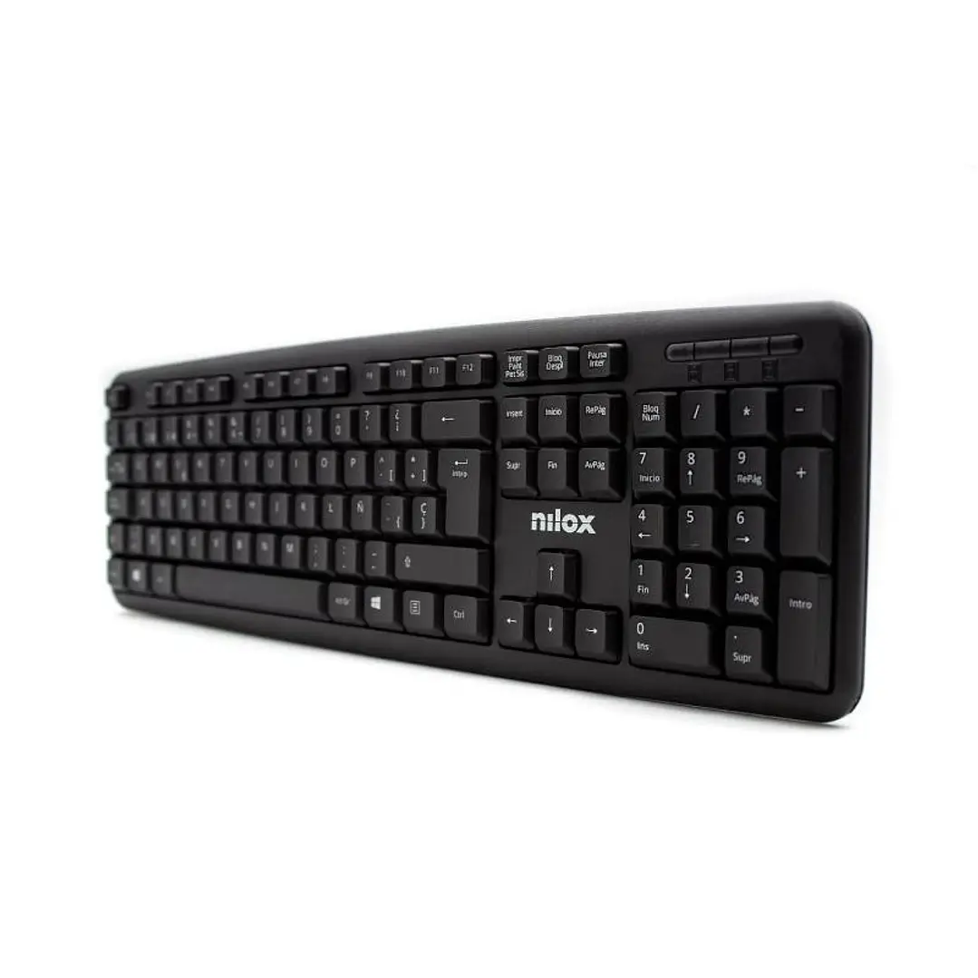 Nilox Teclado Compacto NXKBE000002 Usb Negro 2