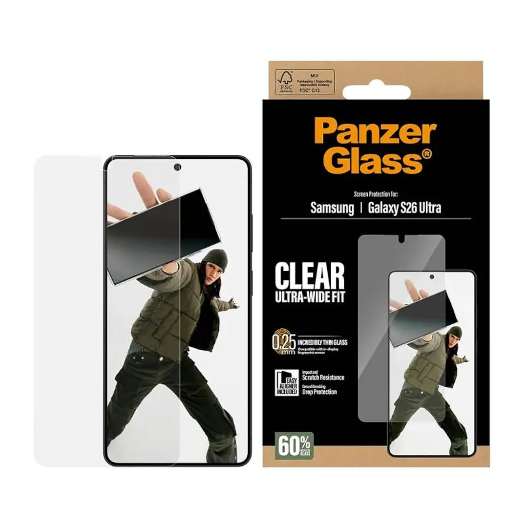 PanzerGlass Screen Protector Samsung S26 Ultra 1
