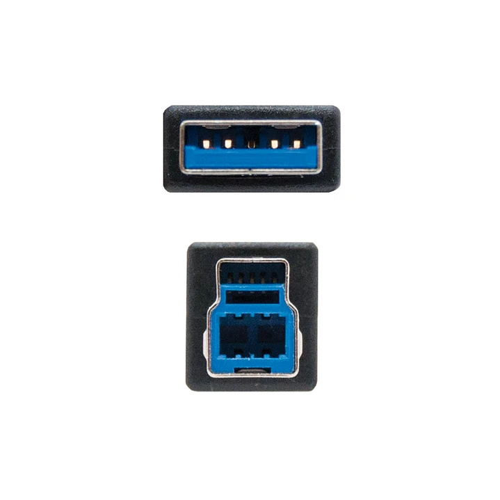 Nanocable Cable USB 3.0, impresora A/M-B/M, 2m 3