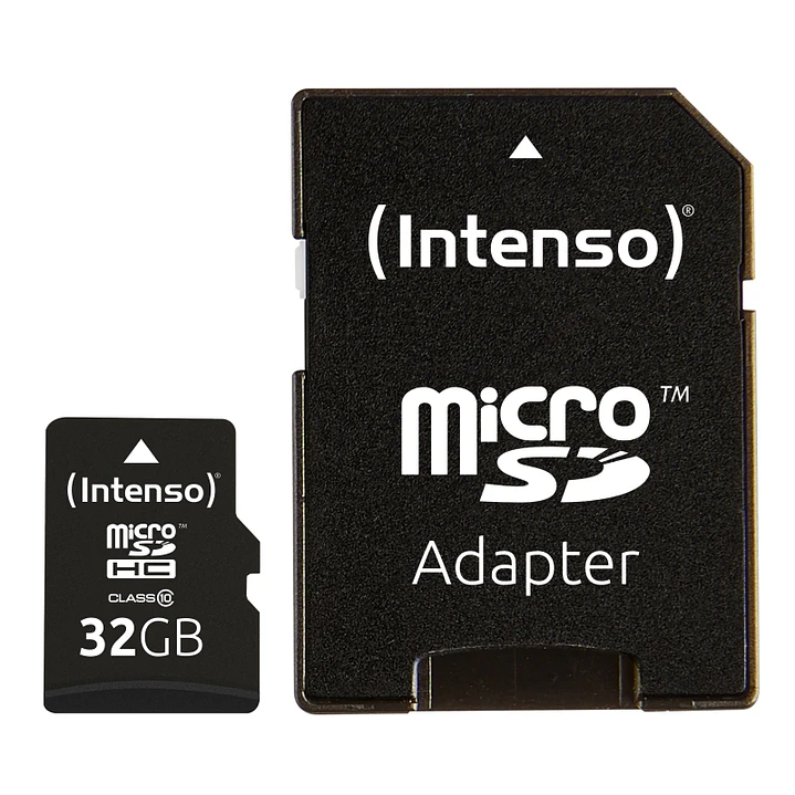 Intenso 3413480 Micro SD clase 10 32GB c/adapt 1