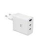EWENT Cargador carga rapido 65w usb-c y usb-a - Thumbnail 1