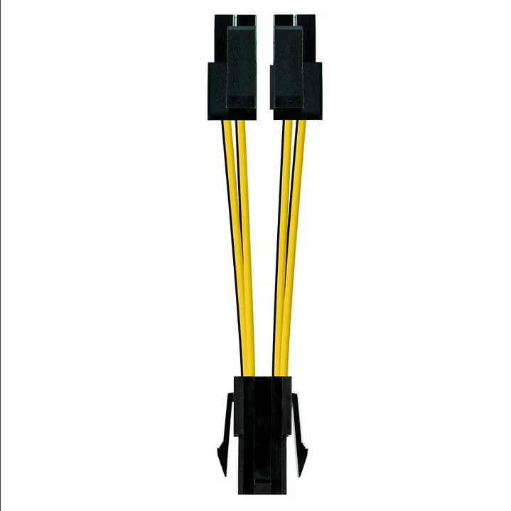 Nanocable Cable Alimentación 4PIN/H-4+4PIN/M, 15 c 1