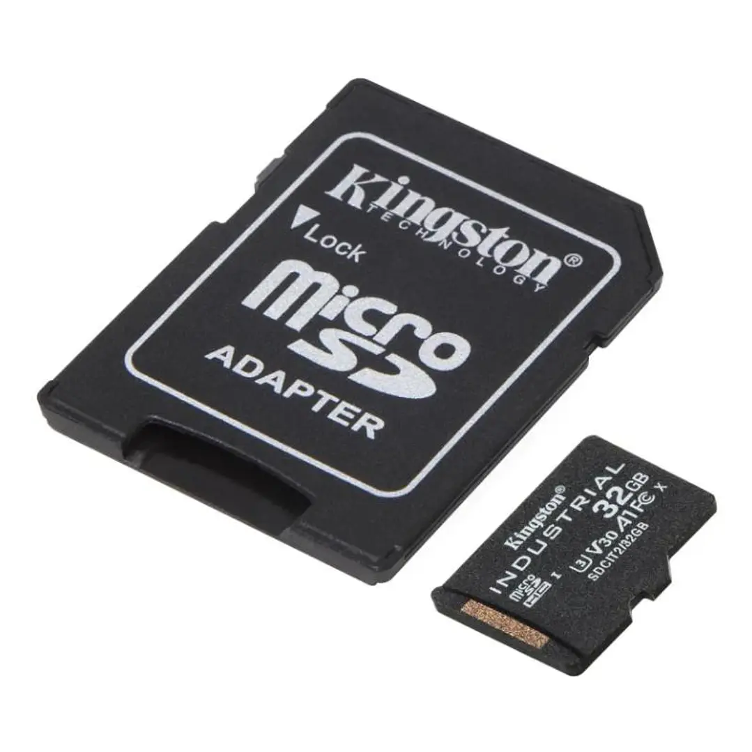 Kingston MicroSD Industrial 32Gb con adaptador 2