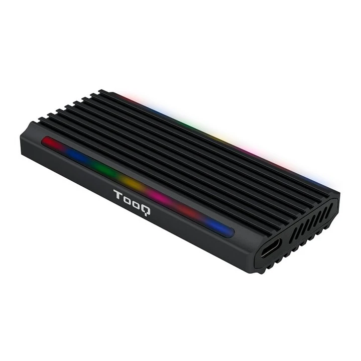 Tooq Caja Externa SSD M.2 NGFF/NVMe USB-C Negro 1