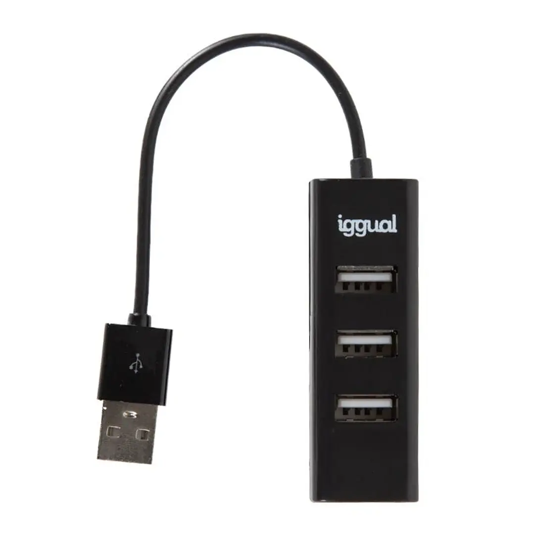 iggual Hub USB 2.0 x 4 puertos HUB-A-4p 3
