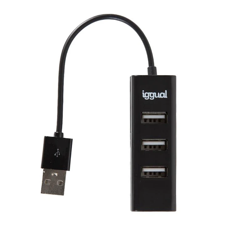iggual Hub USB 2.0 x 4 puertos HUB-A-4p 3