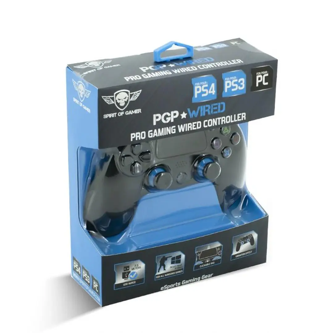 Spirit of Gamer Mando PS4  negro/azul 2