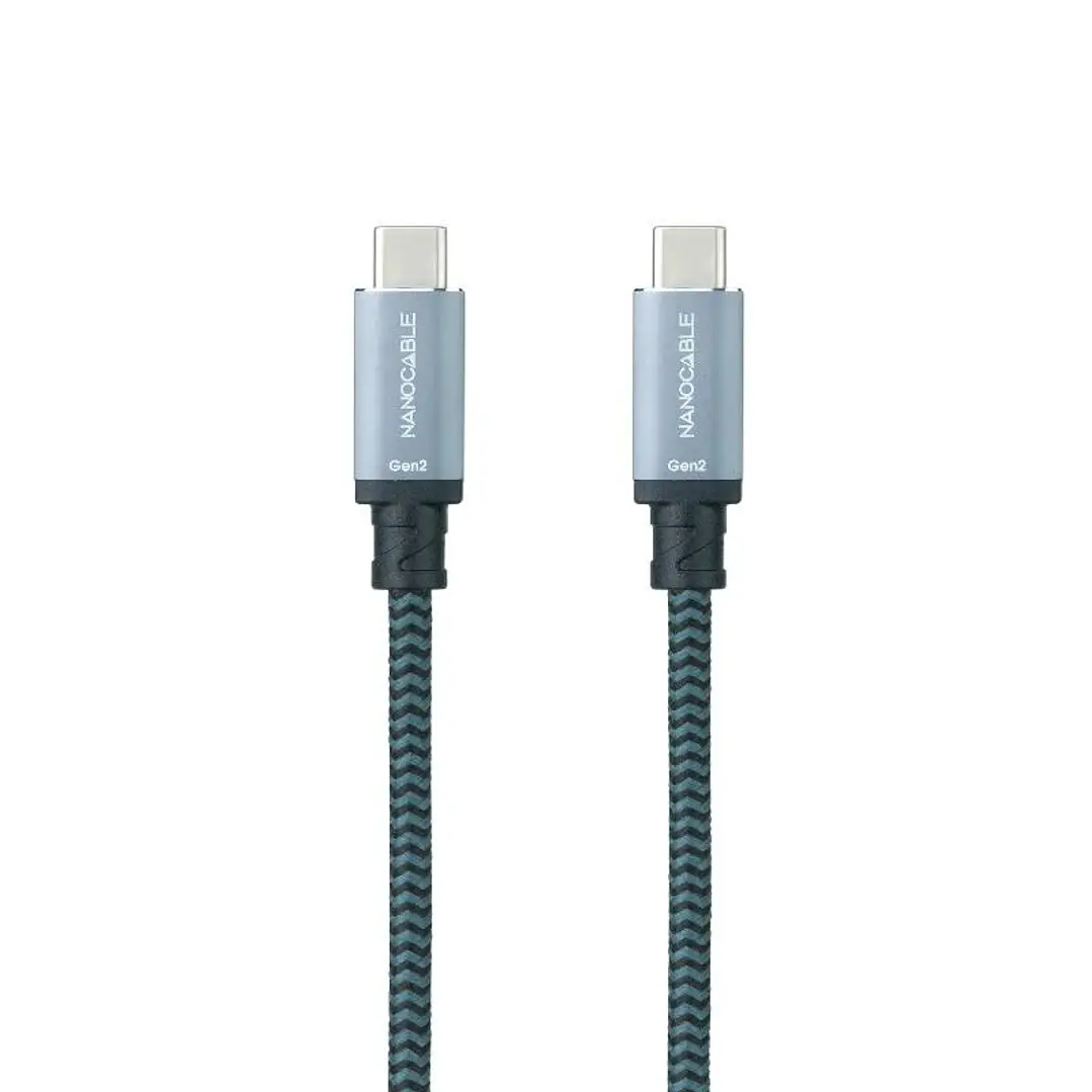 Nanocable Cable USB 3.1GEN2 5A USB-C-M-USB-C-M 3M 2