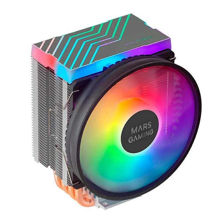 MarsGaming ventilador MCPU44 dual argb silent 160W 1