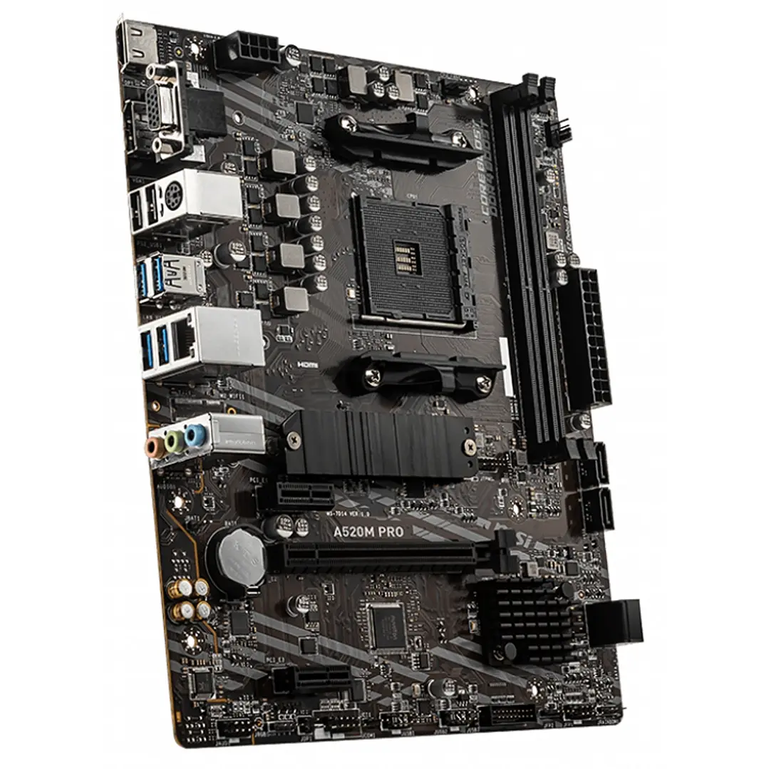 MSI Placa Base A520M PRO mATX AM4 3