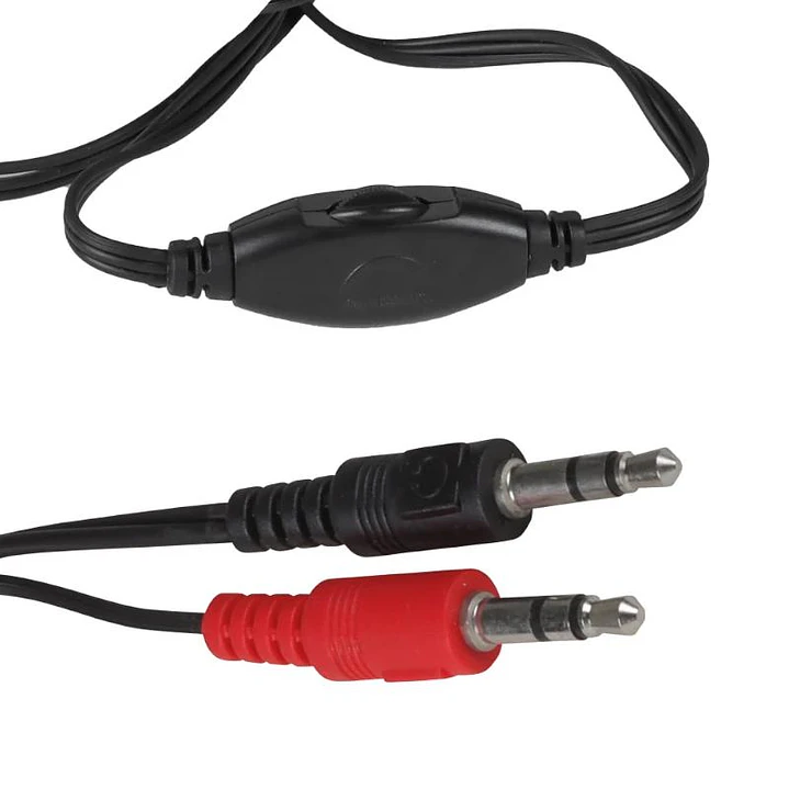 iggual Auriculares con micro 2 x 3.5 mm EASY CALL 3