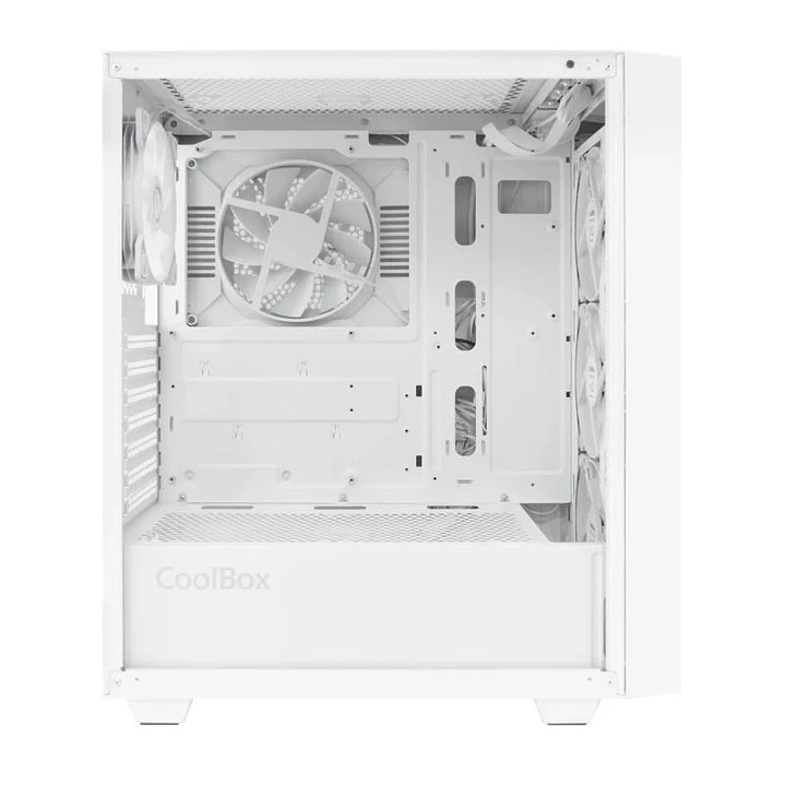 Coolbox Caja Gaming ATX GA300 GRIDLINE White 4