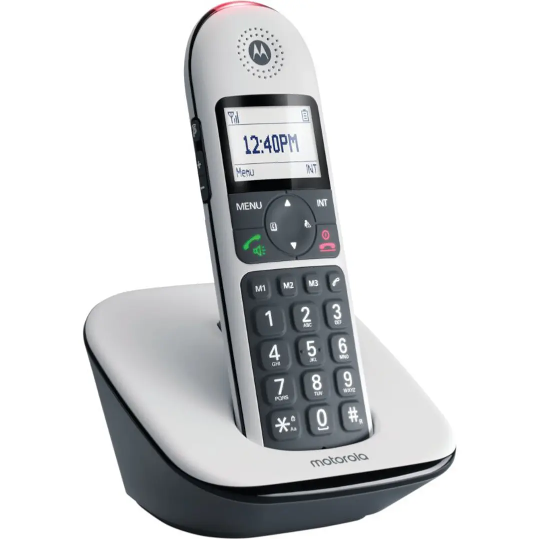 MOTOROLA CD5001 Telefono DECT Teclas Grandes Blanc 3