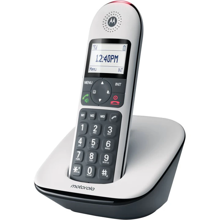 MOTOROLA CD5001 Telefono DECT Teclas Grandes Blanc 4