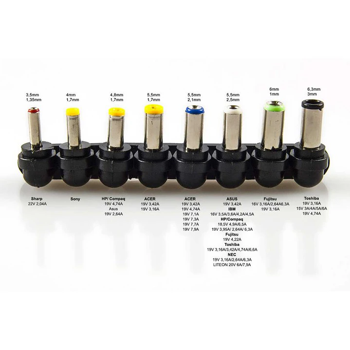 Tacens Cargad.Portát.ANIMA 100W 8Conector. 4