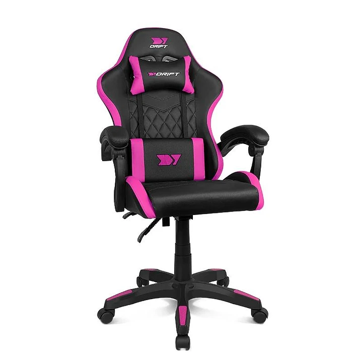 DRIFT Silla Gaming DR35 Negra-fucsia 1