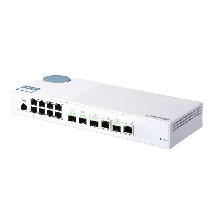QNAP QSW-M408-2C Switch 8xGbE 2x10GbE Combo 3