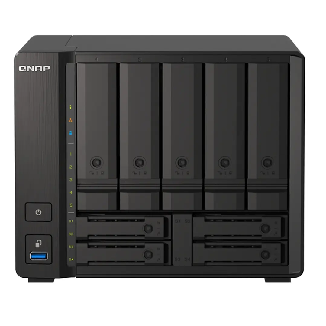 QNAP TS-h973AX-8G NAS 9XHDD-Bay 2x2.5GbE+1x10Gb 2