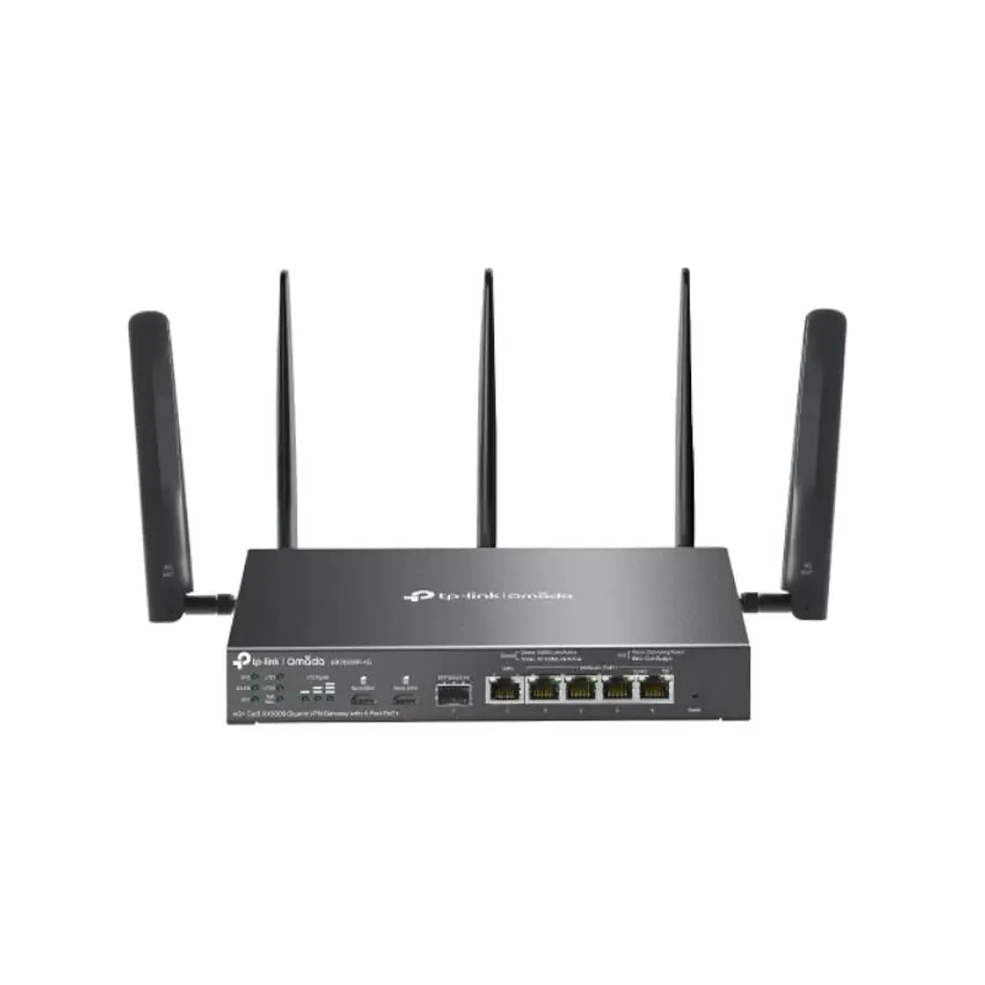 TP-Link ER706WP-4G Router 4G+ AX3000 VPN 4xPoE+ 1