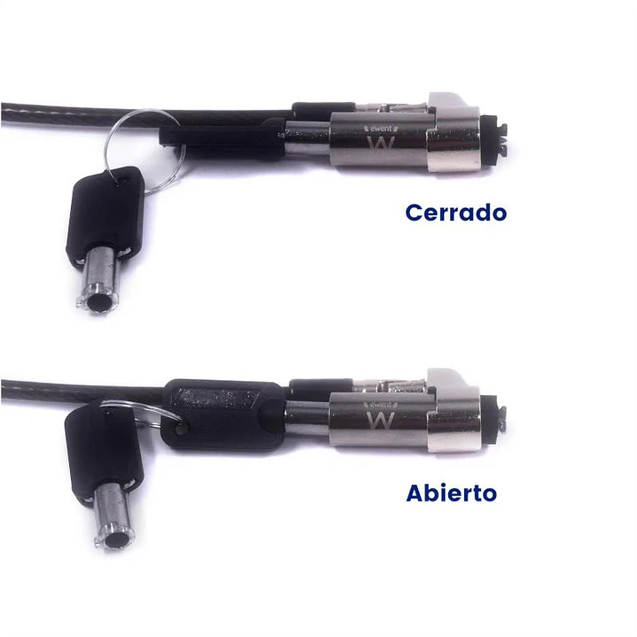 EWENT Cable Seguridad Nano con Llave 2