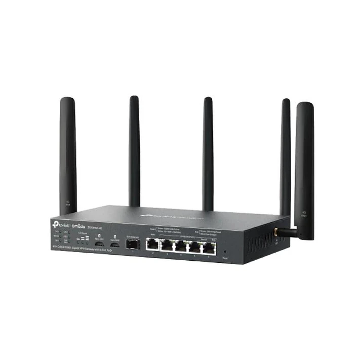 TP-Link ER706WP-4G Router 4G+ AX3000 VPN 4xPoE+ 3