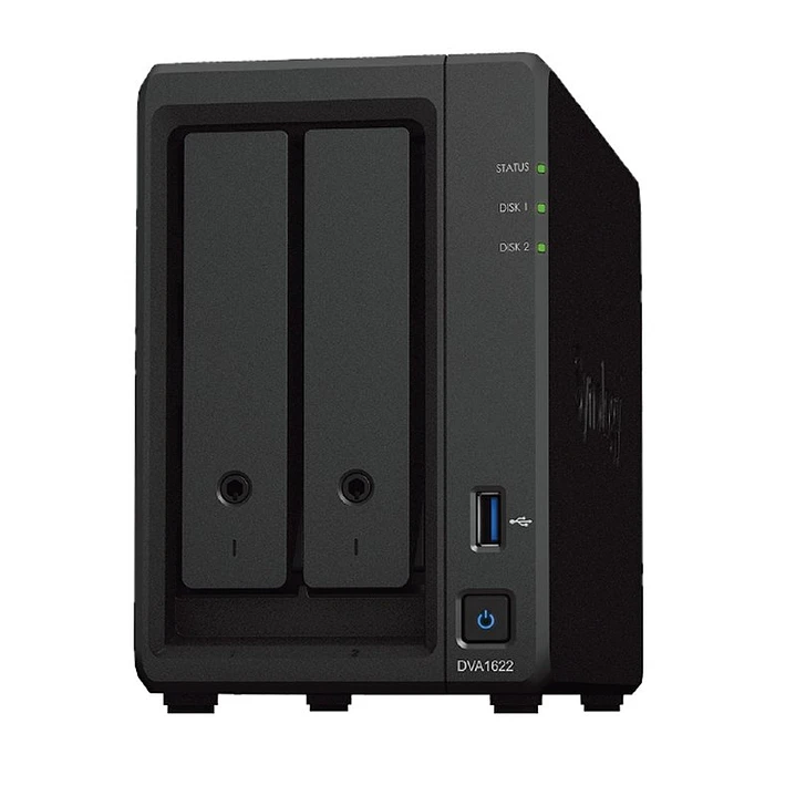 Synology DVA1622 NVR 2Bay 4K IA 1