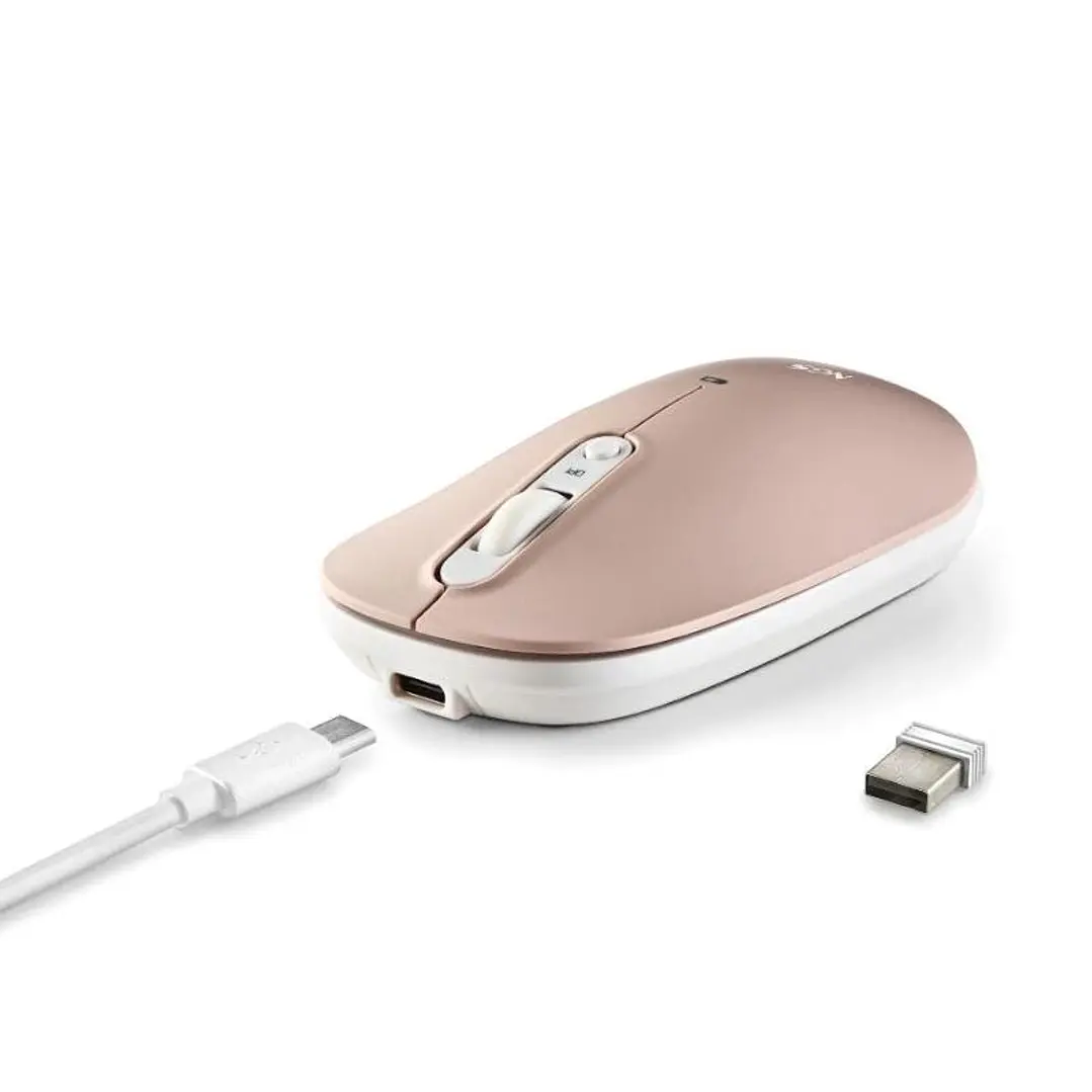 NGS RATON MULTIDISPOSITIVO 2.4GHZ RECARGABLE SHELL 2