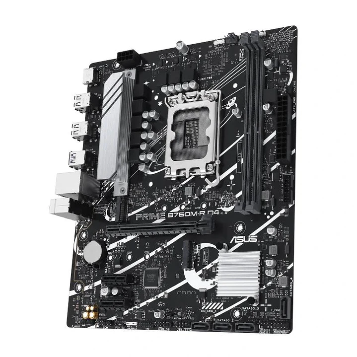 ASUS Placa Base PRIME B760M-R D4 mATX 1700 2