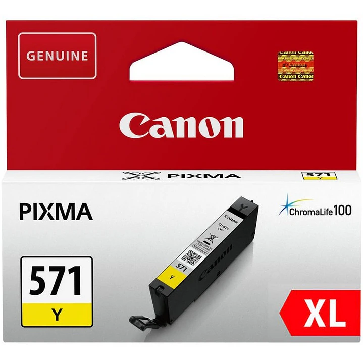 Canon Cartucho CLI-571YL XL Amarillo 1