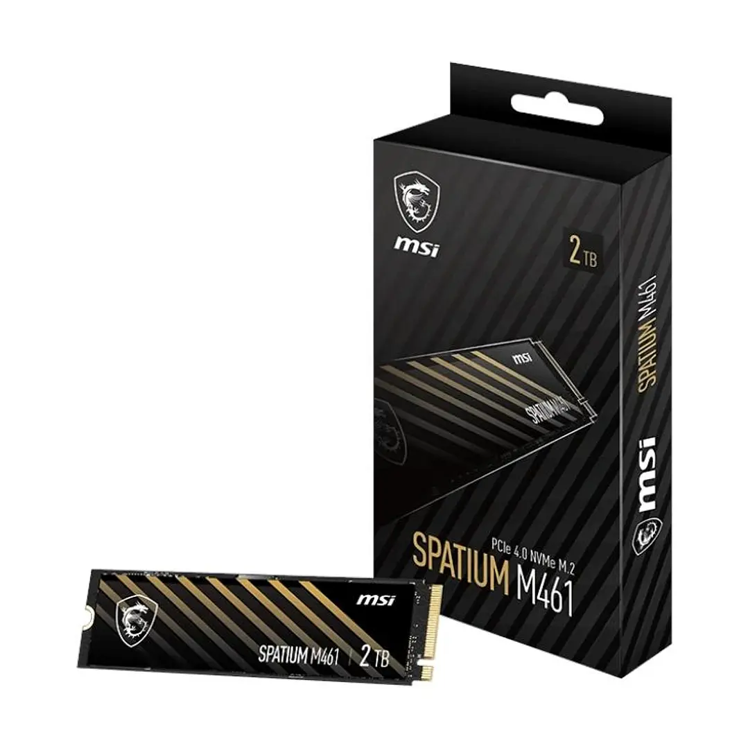 MSI SSD Spatium M461 2Tb PCIe 4.0 NVMe 5000 Mb-s 1