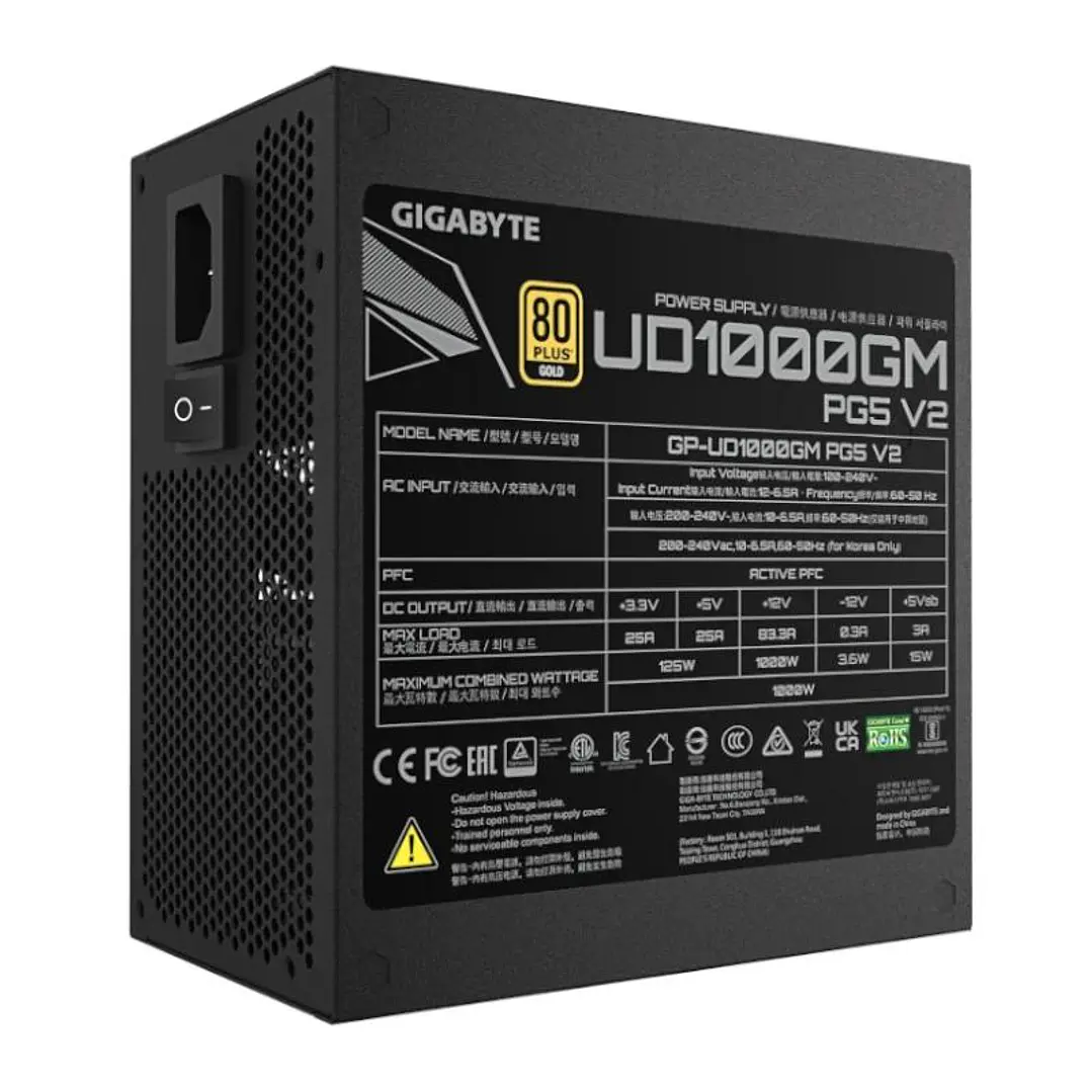 Gigabyte Fuente Alimentación GP-UD1000GM PG5 V2 3