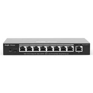 Reyee ES209GC-P Switch 9xGbE (8 PoE/POE+) 120W