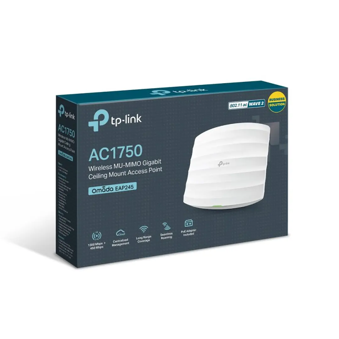TP-LINK EAP245 Punto Acceso AC1750 Dual Band PoE 4