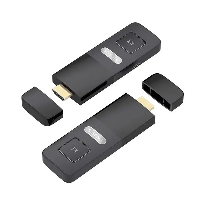 Aisens Adaptador HDMI Inalám 1080P 30 metros Negro 1