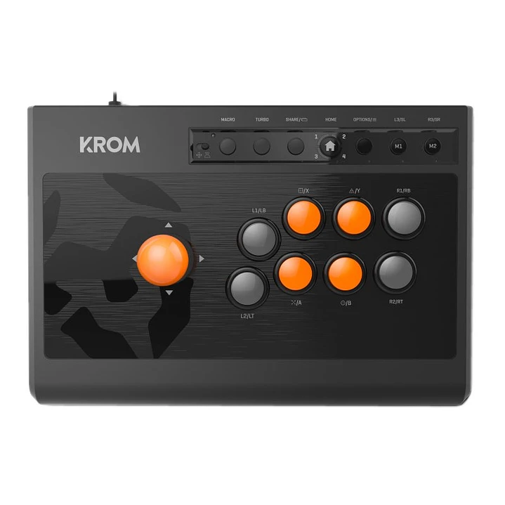 Krom Gamepad Arcade Kumite Multiplataforma 1