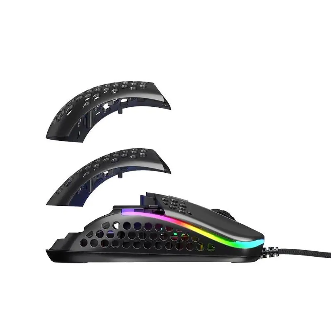 Cherry Xtrfy Ratón RGB 400-16.000 dpi USB Black 3