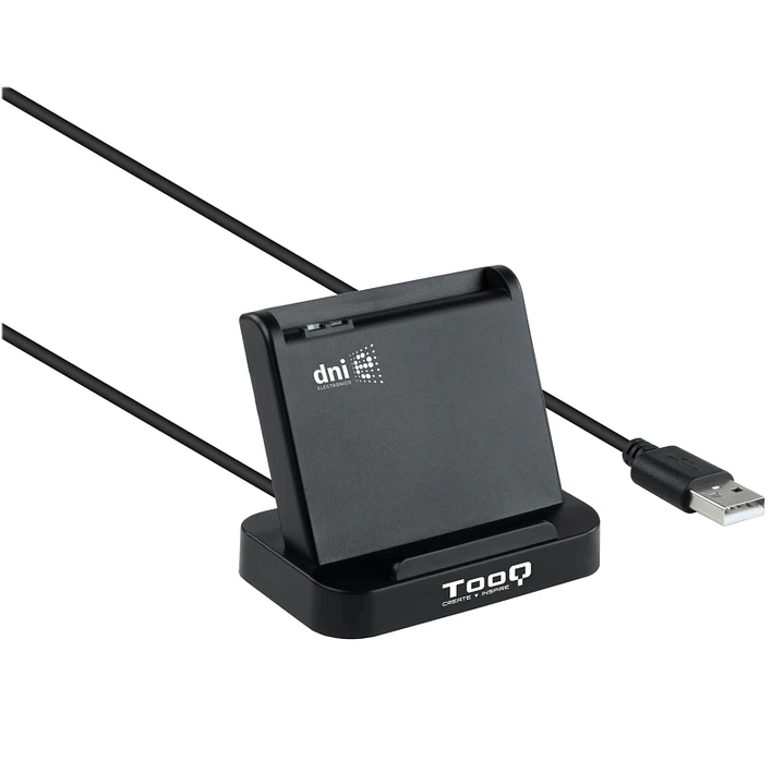 Tooq Lector de tarjetas DNIE VISION USB 2.0 1