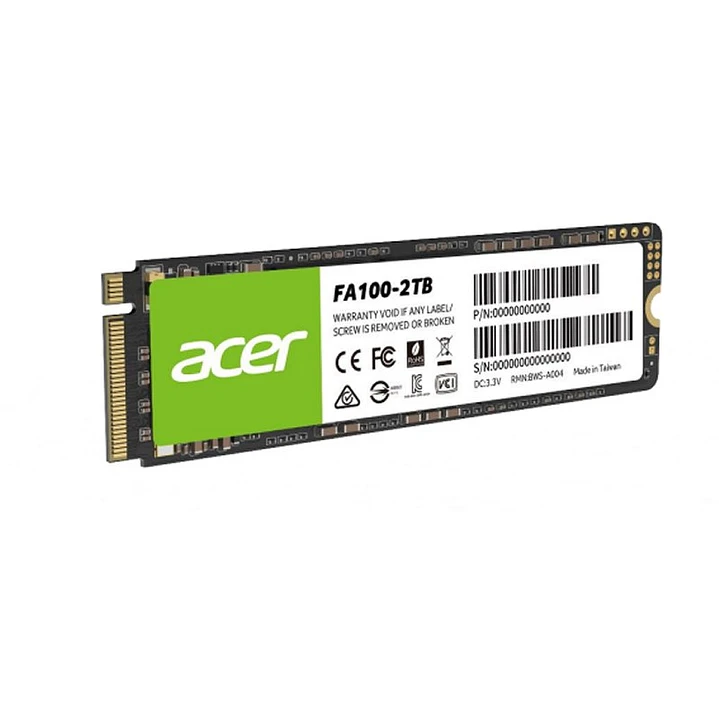ACER SSD FA100 512Gb PCIe Gen3 M.2 1