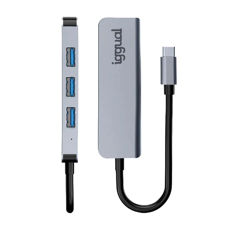 iggual Hub USB 3.0 tipo C x 4 puertos USB-A 3.0 3