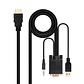 Nanocable Conversor HDMI a VGA-Jack-UBS, 1.8 m - Miniatura 1
