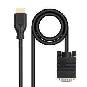 Nanocable Cable Conversor VGA a HDMI M-M 1,8 m