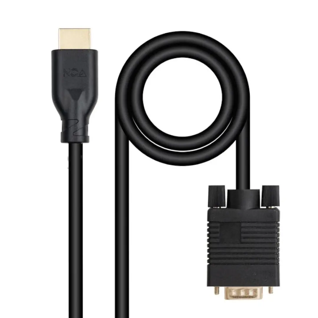 Nanocable Cable Conversor VGA a HDMI M-M 1,8 m 1