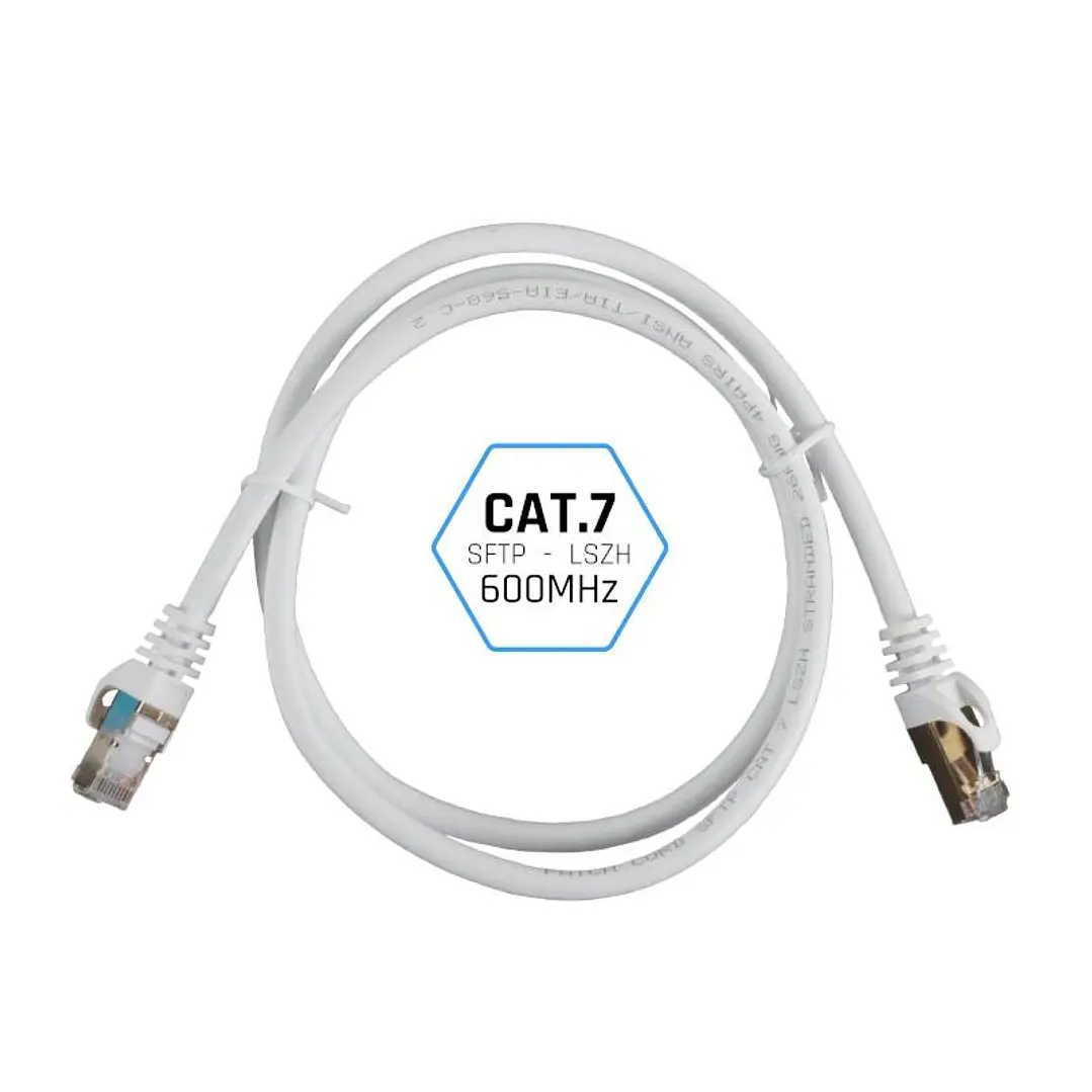 iggual Latiguillo CAT7 SFTP LSZH 15 metros blanco 2
