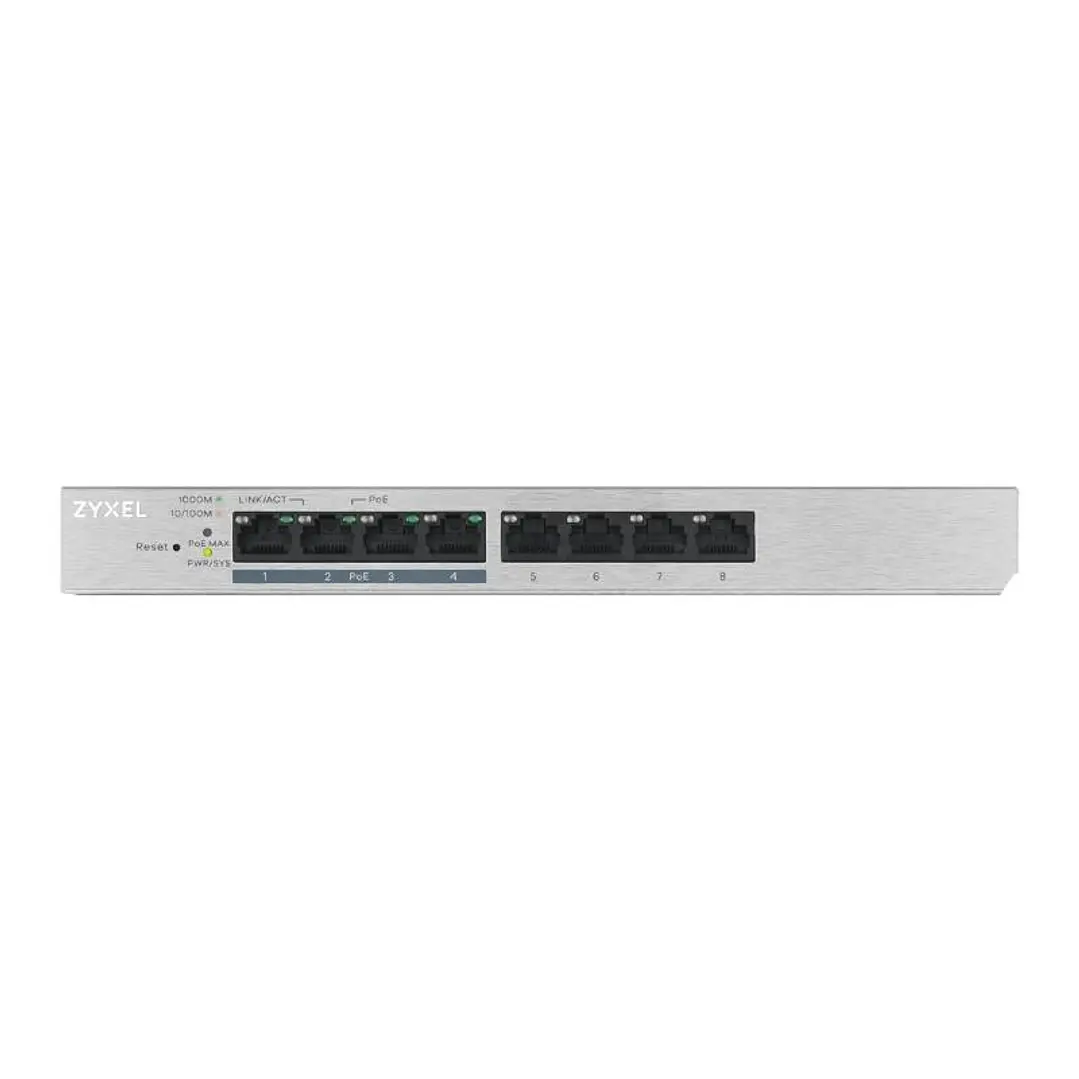 ZyXEL GS1200-8HPV2 Managed Switch 8xGb (4xPoE+) 2